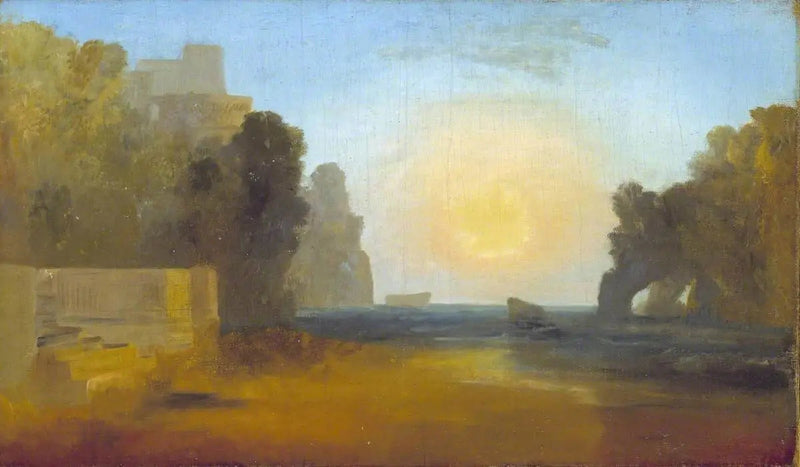 Baia Italiana - J. M. W. Turner