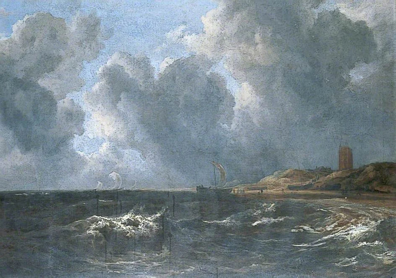 Tempête au large d’Egmond-aan-Zee - Jacob van Ruisdael