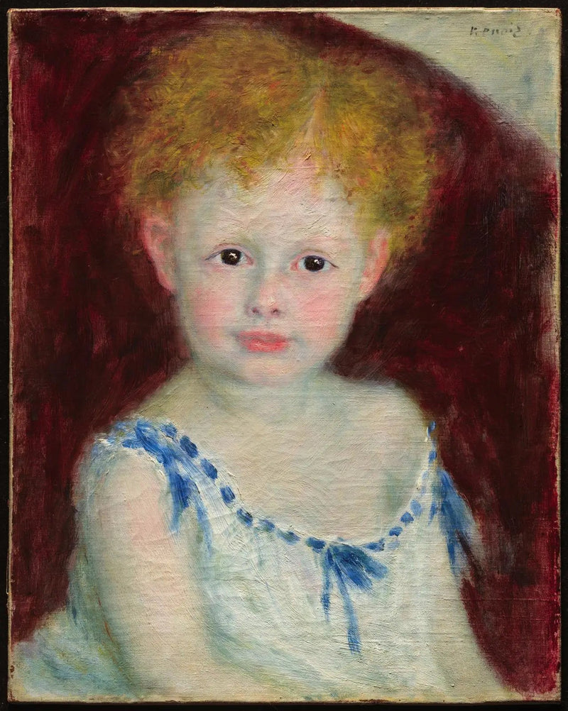 Jacques Bergeret bambino - Pierre-Auguste Renoir