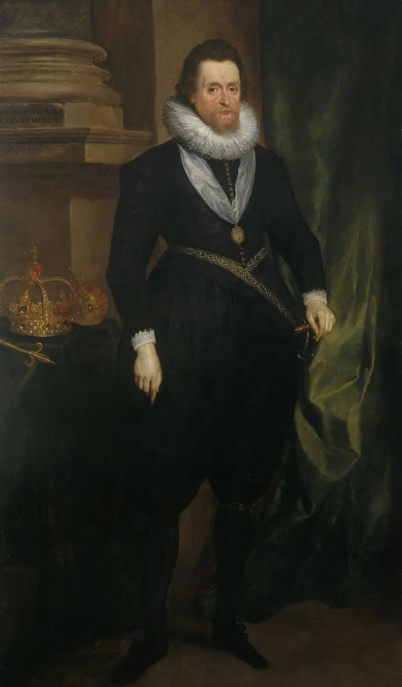 Jacques Ier e VI (1566-1625) - Antoine van Dyck