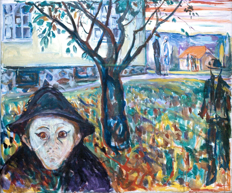 Persiana nel giardino - Edvard Munch
