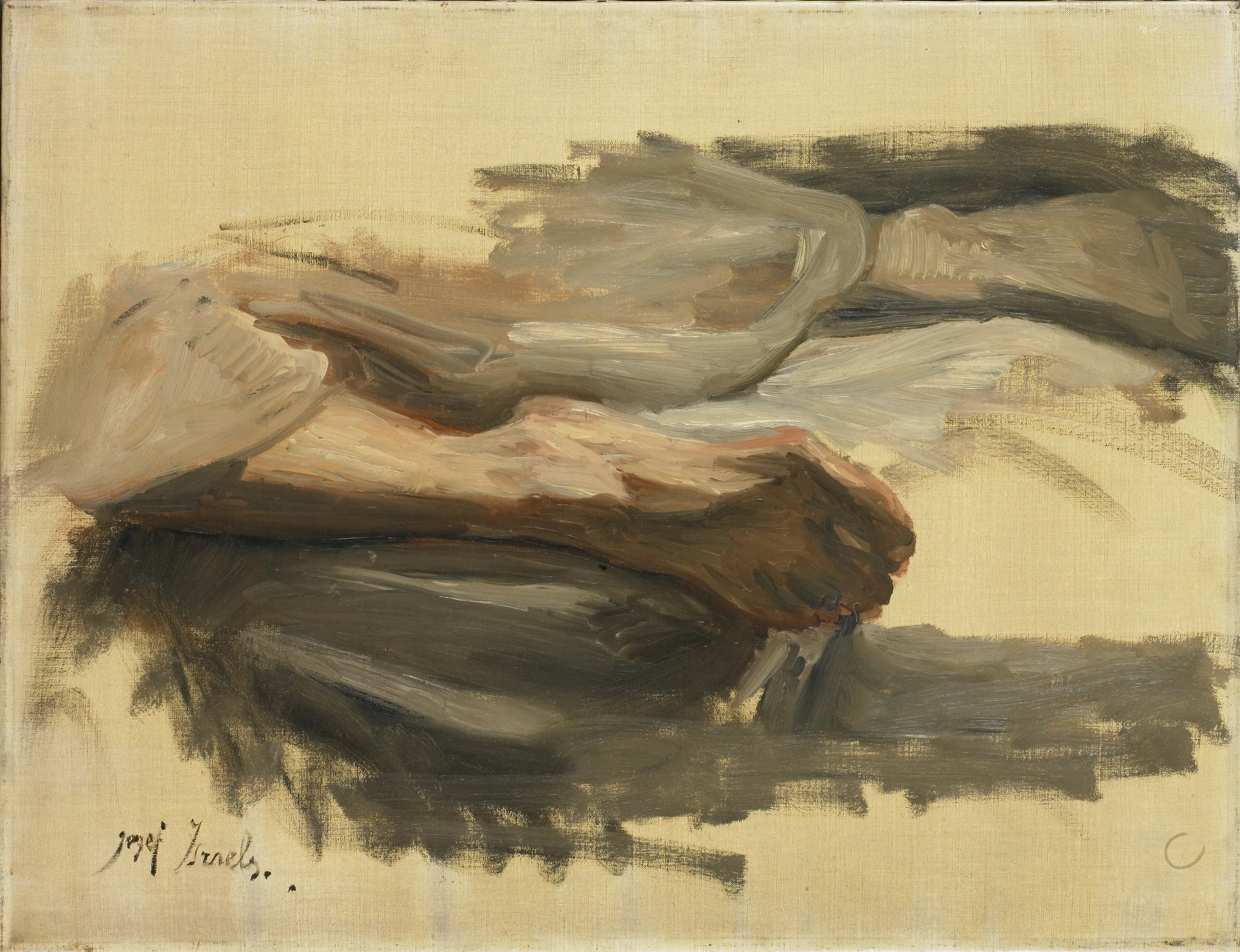 Les jambes de Saül - Jozef Israëls