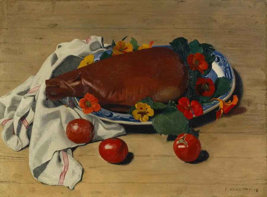 Prosciutto e pomodori - Félix Vallotton