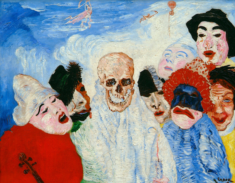 La Mort et les masques - James Ensor