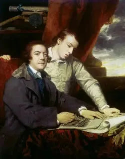 James Paine, architetto e suo figlio, James - Joshua Reynolds