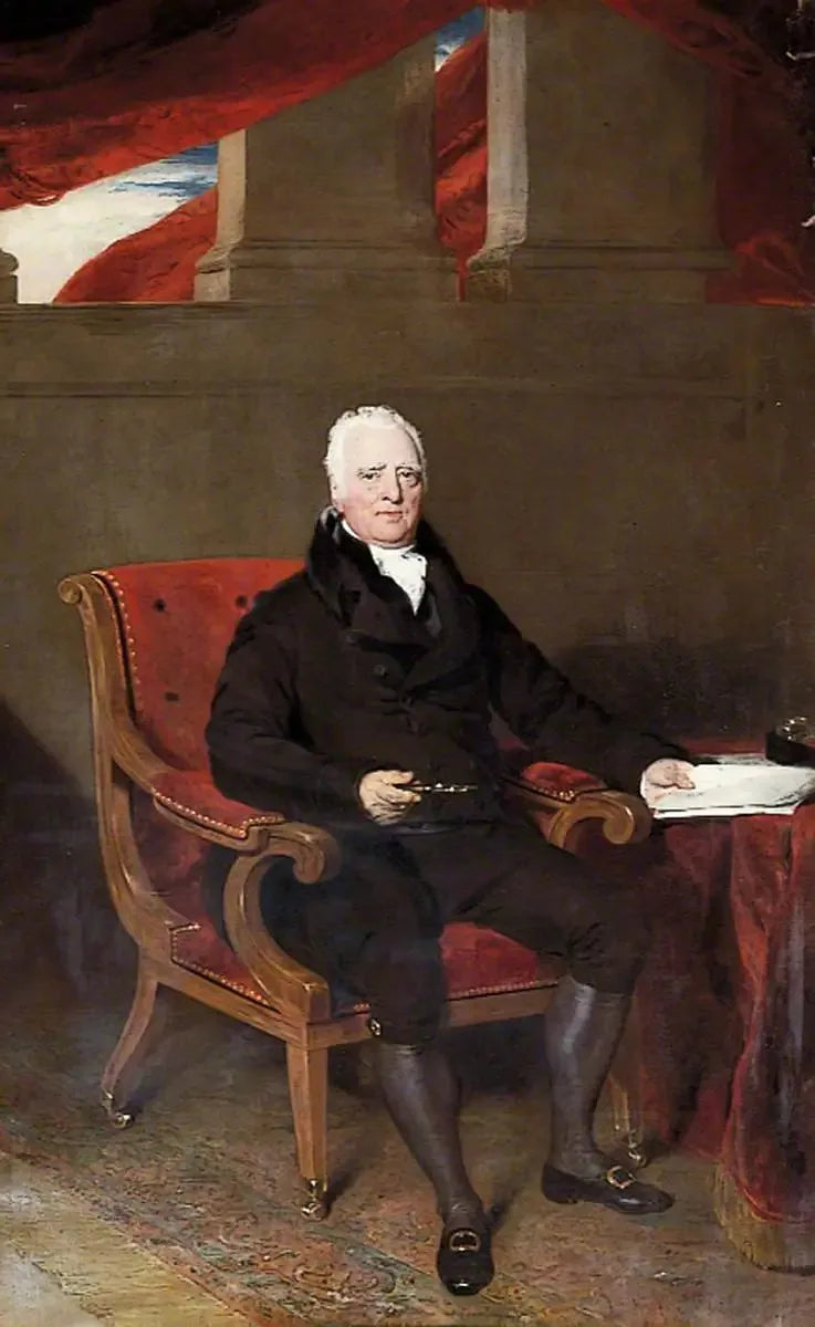 James Palmer, trésorier du Christ's Hospital (1798–1824) - Thomas Lawrence image 1 reproduction artisanale de tableau