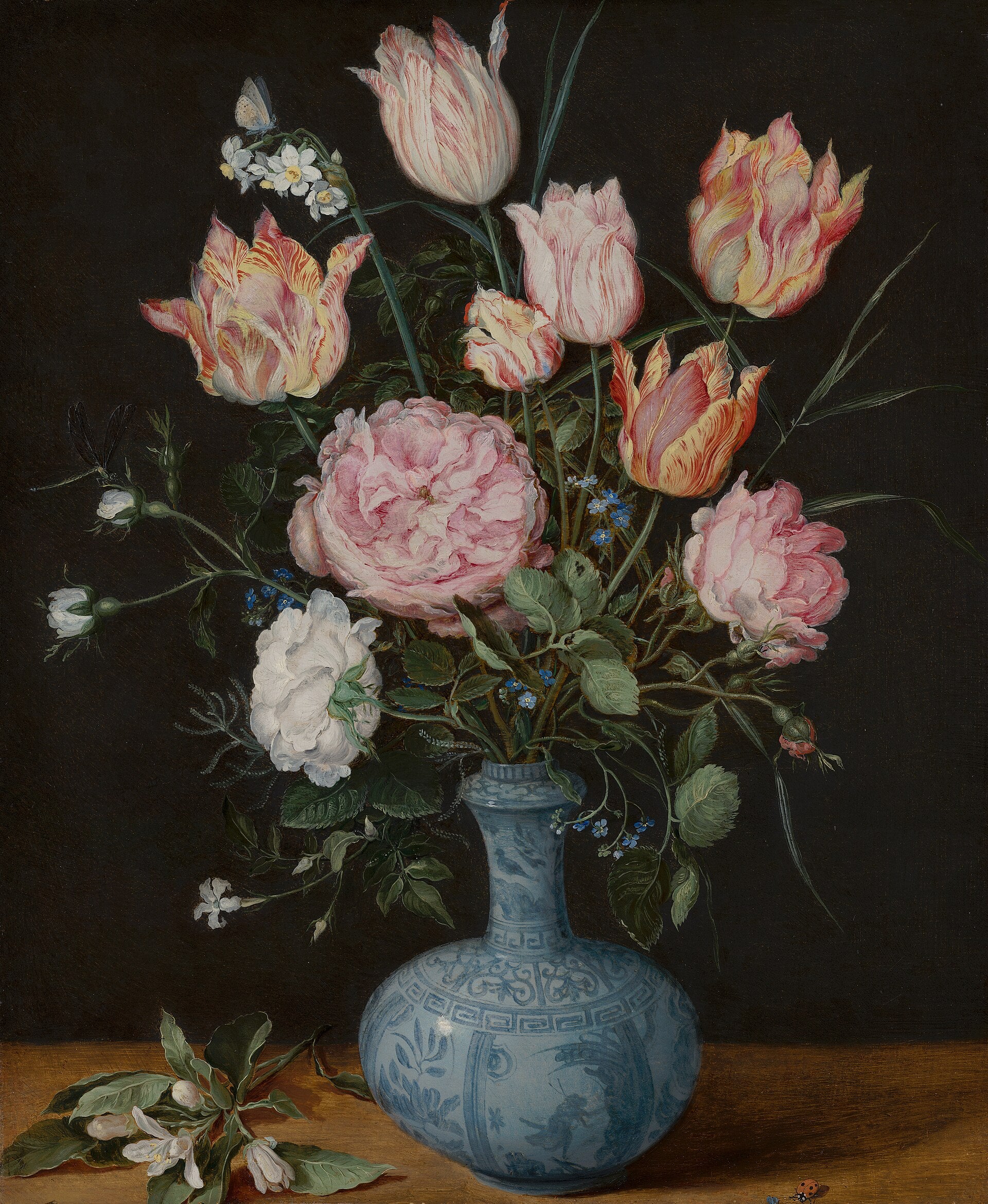 Fleurs dans un vase - Jan Brueghel l’Ancien