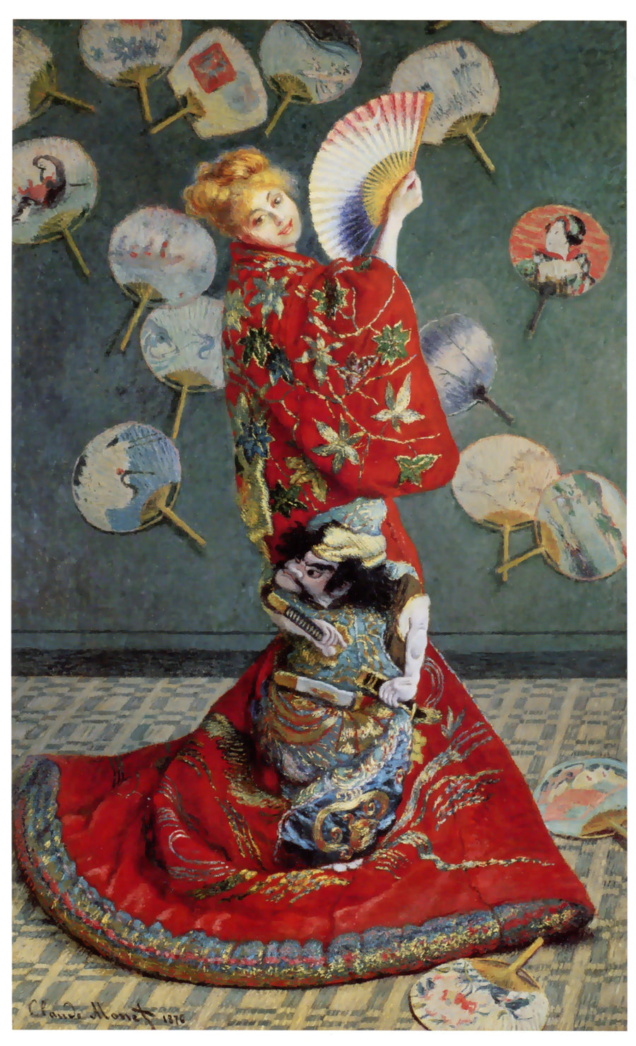 Il giapponese, Camille Monet W387 - Claude Monet