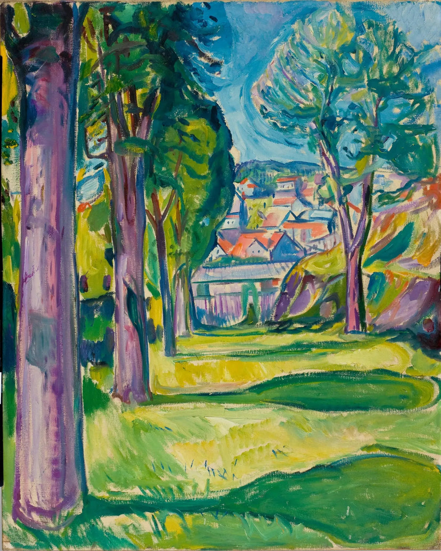 giardino a Kragerø - Edvard Munch