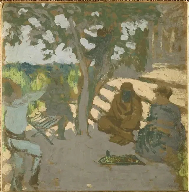 Giardino a Étang-la-Ville - Édouard Vuillard
