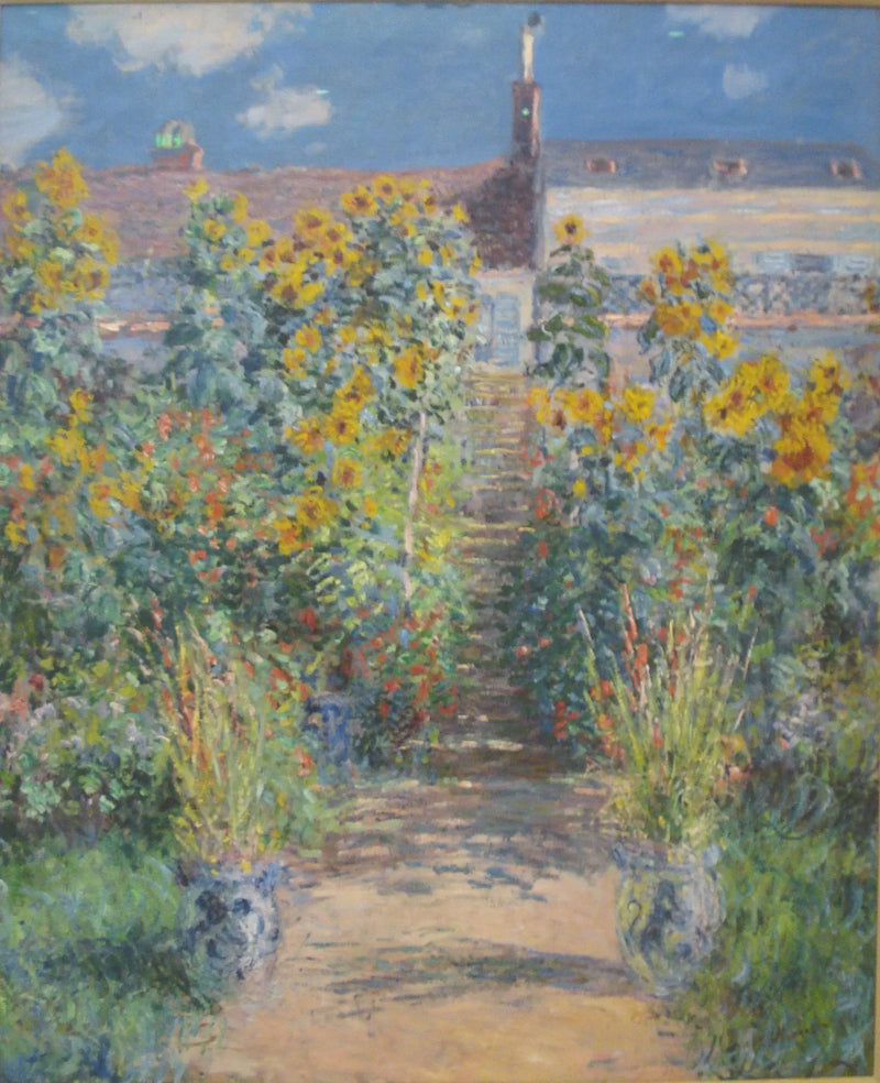 Giardino a Vétheuil - Claude Monet