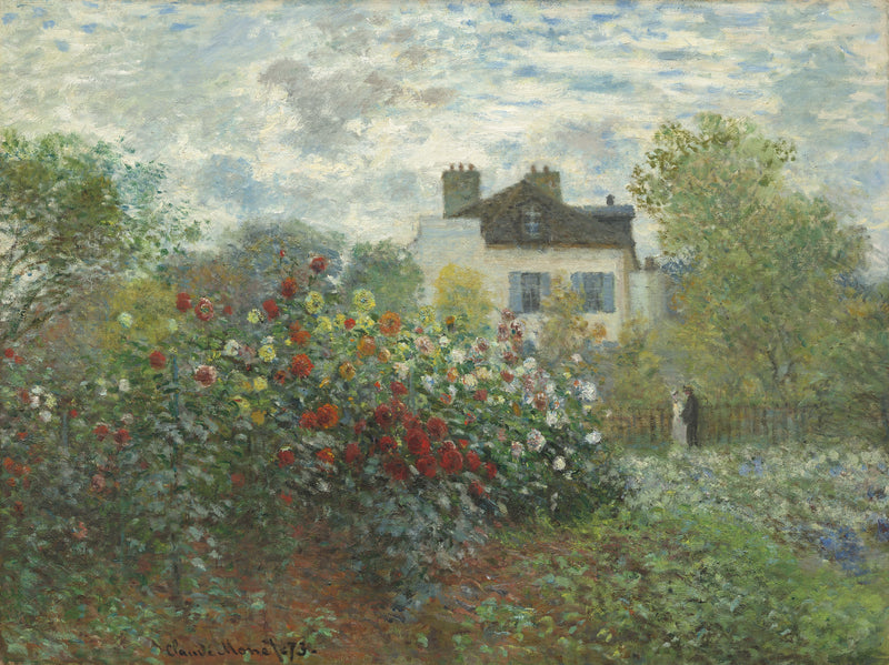 Il Giardino dell'Artista ad Argenteuil W286 - Claude Monet