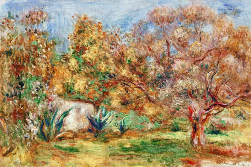 Giardino di ulivi - Pierre-Auguste Renoir