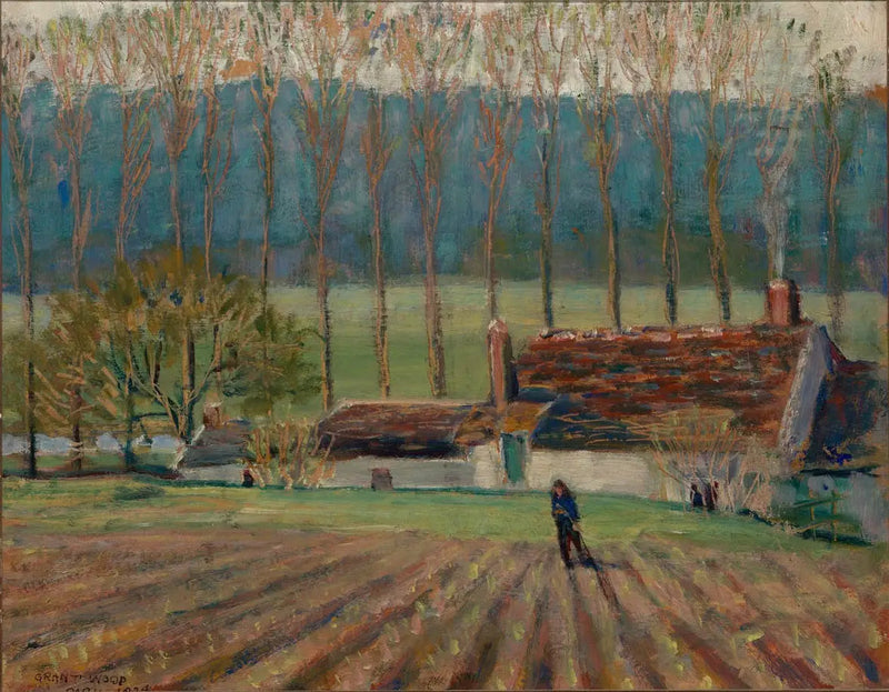 Giardino di camion, Moret - Grant Wood