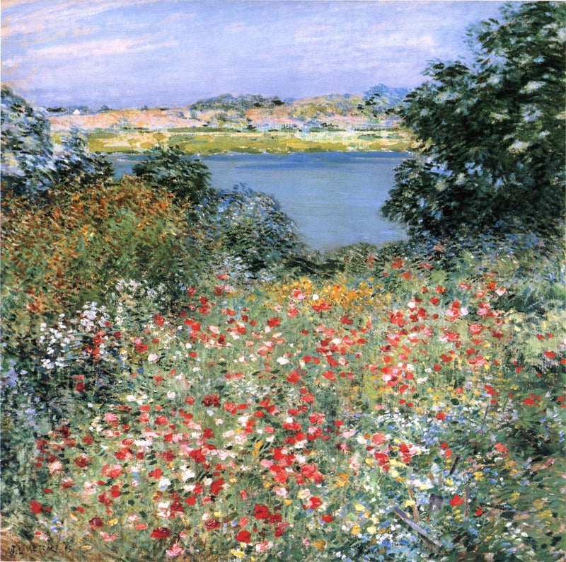 Giardino di papaveri - Willard Metcalf