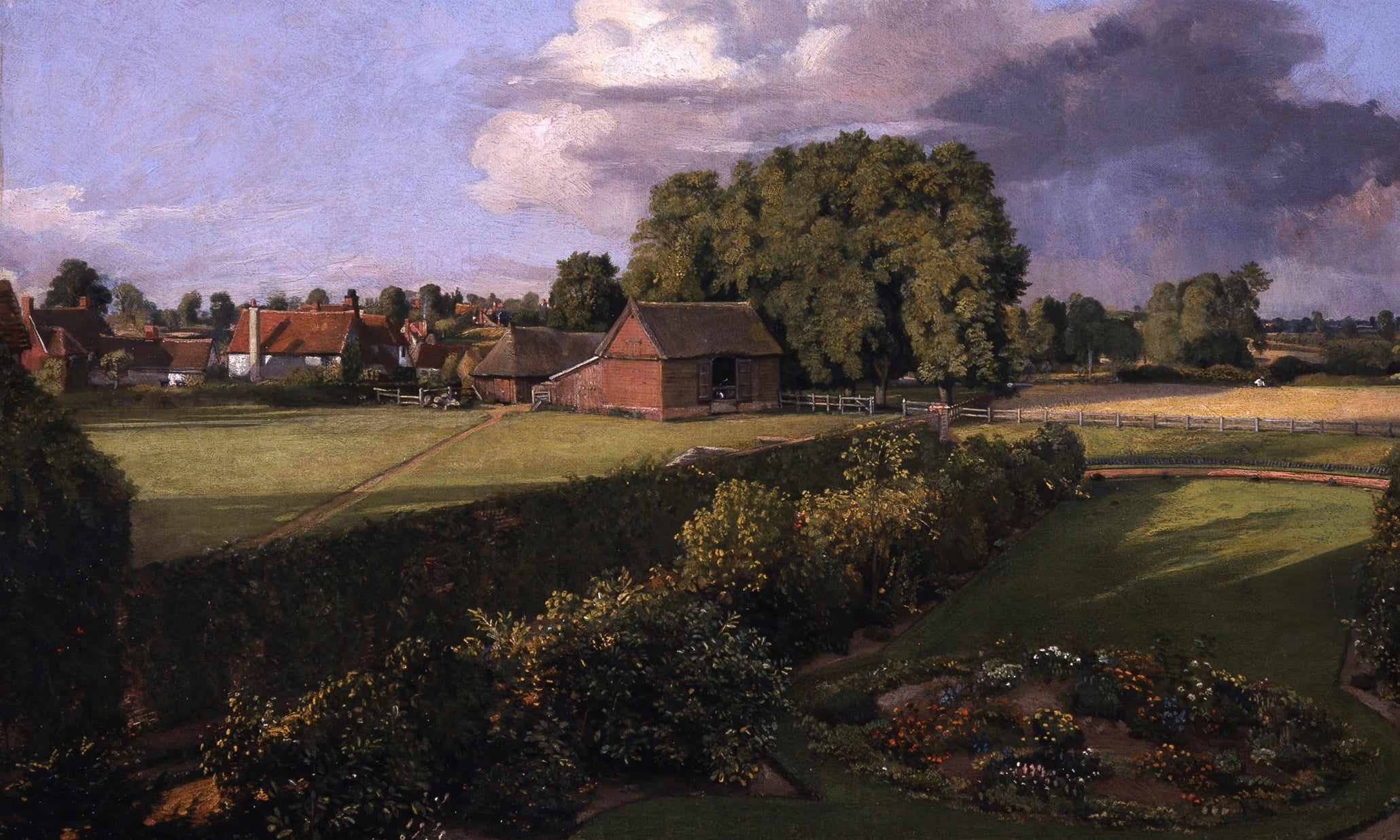Jardin de fleurs de Golding Constable - John Constable - Alpha Reproduction