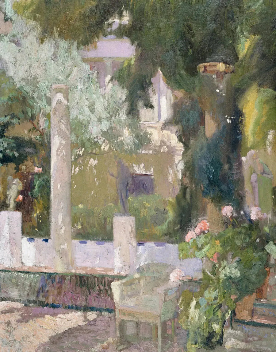 Giardino della casa Sorolla (1920) - Joaquín Sorolla