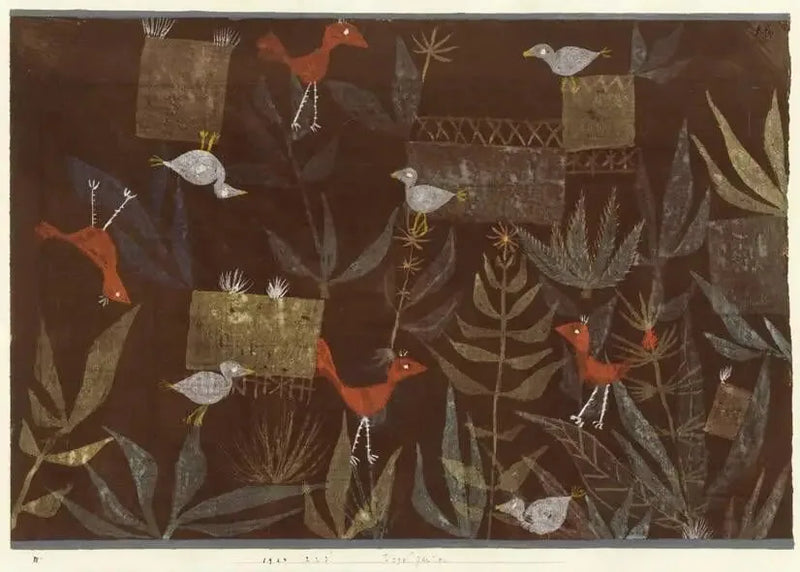 Giardino degli uccelli - Paul Klee