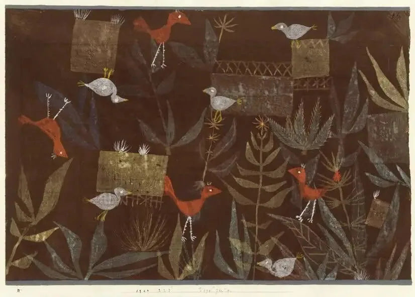 Giardino degli uccelli - Paul Klee