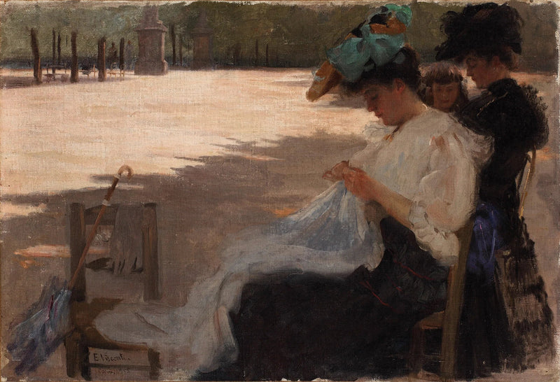Giardini del Lussemburgo – Eliseu Visconti