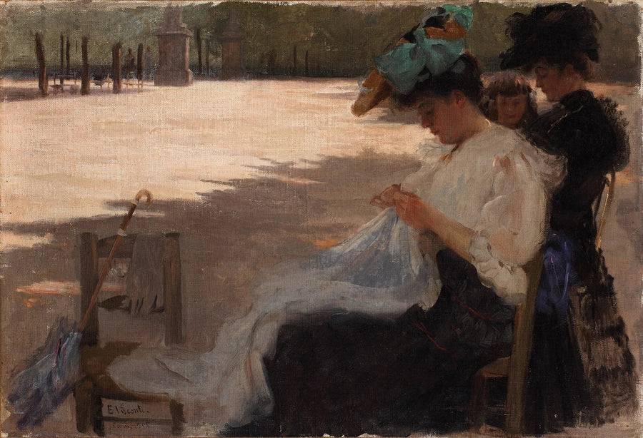 Giardini del Lussemburgo – Eliseu Visconti