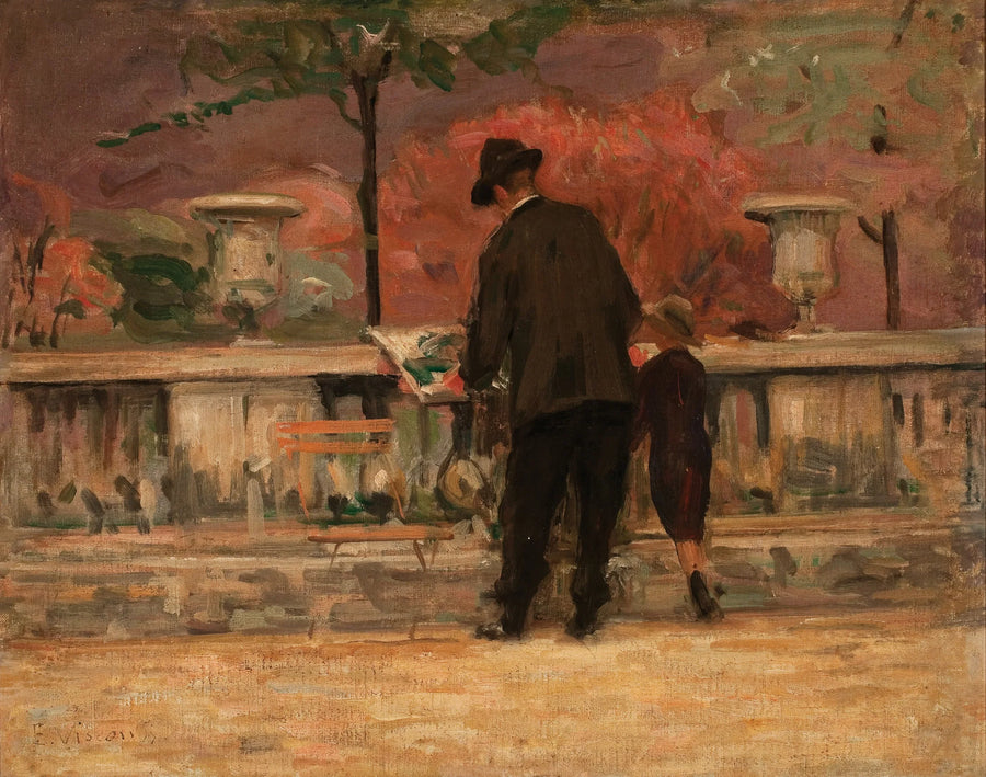 Giardini del Lussemburgo – Eliseu Visconti