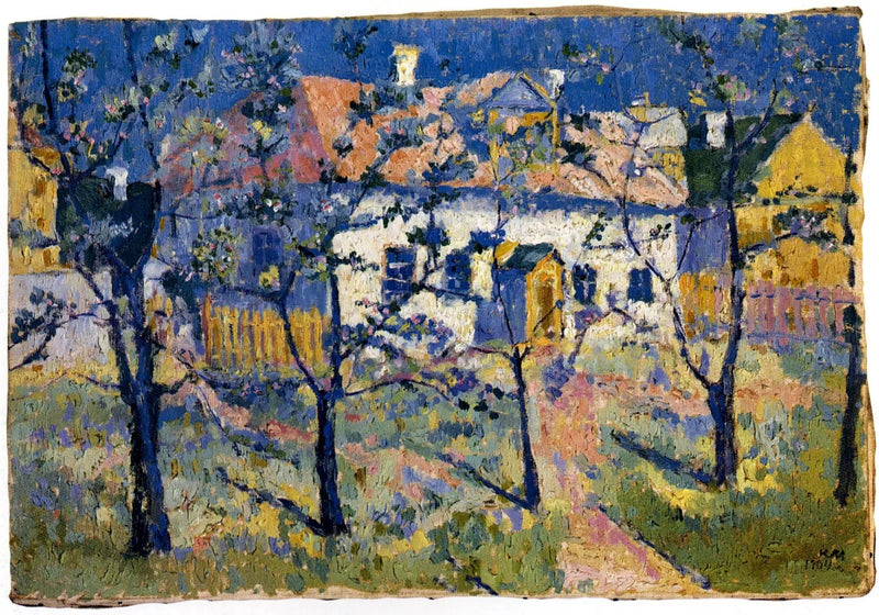 Giardino in fiore - Kazimir Malevich