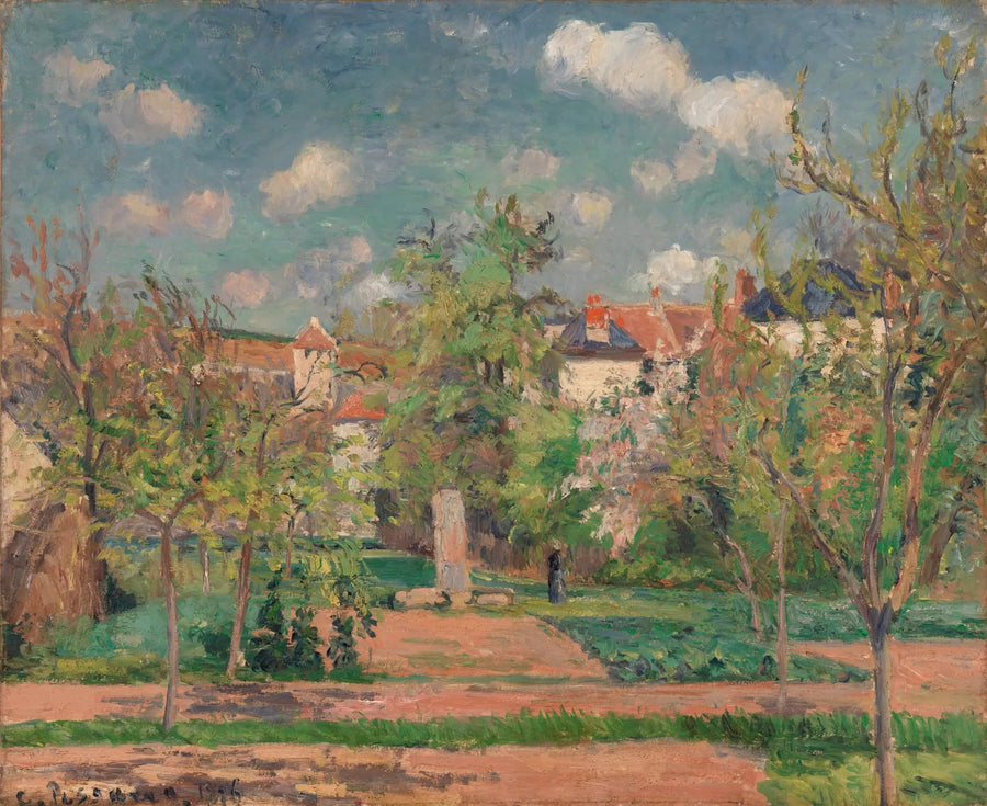 Giardino al Sole (Il Giardino al grande sole, Pontoise) - Camille Pissarro