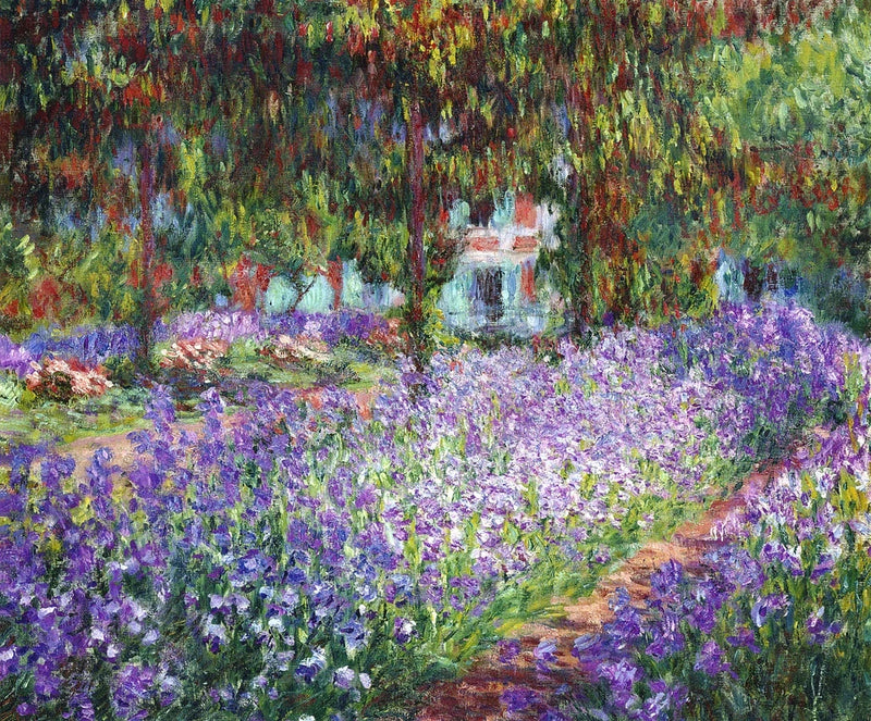 Il giardino dell'artista a Giverny, Orsay W1624 - Claude Monet