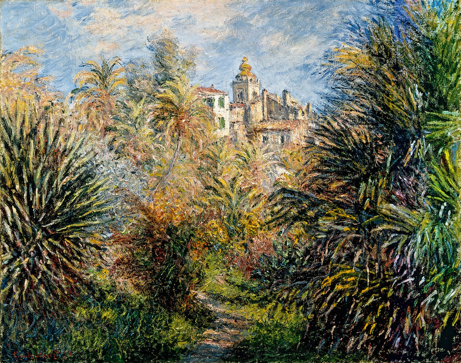 Giardino Moreno a Bordighera W865 - Claude Monet