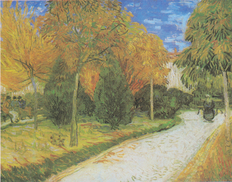 Parco pubblico di Arles, Il - Vincent van Gogh