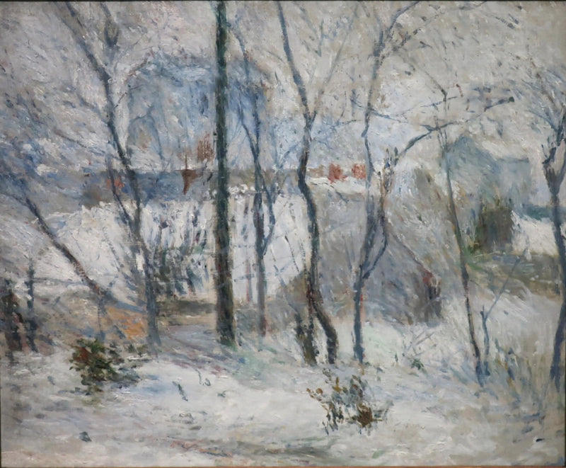 Giardino sotto la neve II - Paul Gauguin