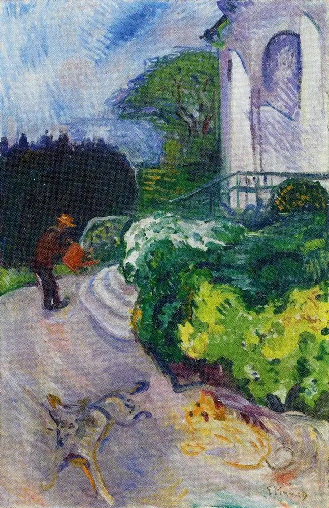 Giardiniere danese il giardino del Dr. Linde - Edvard Munch
