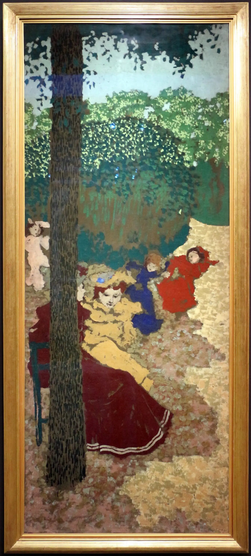 Giardini pubblici : bambine che giocano - Édouard Vuillard