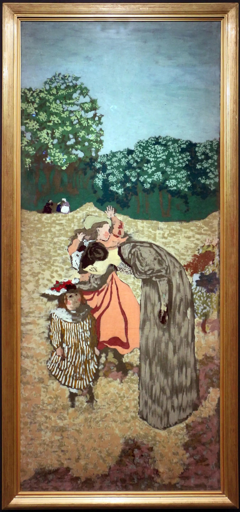 Giardini pubblici : l'interrogatorio - Édouard Vuillard