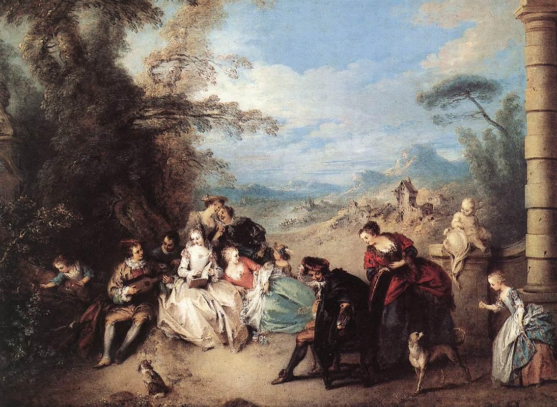 Le Concert champêtre - Jean-Baptiste Pater