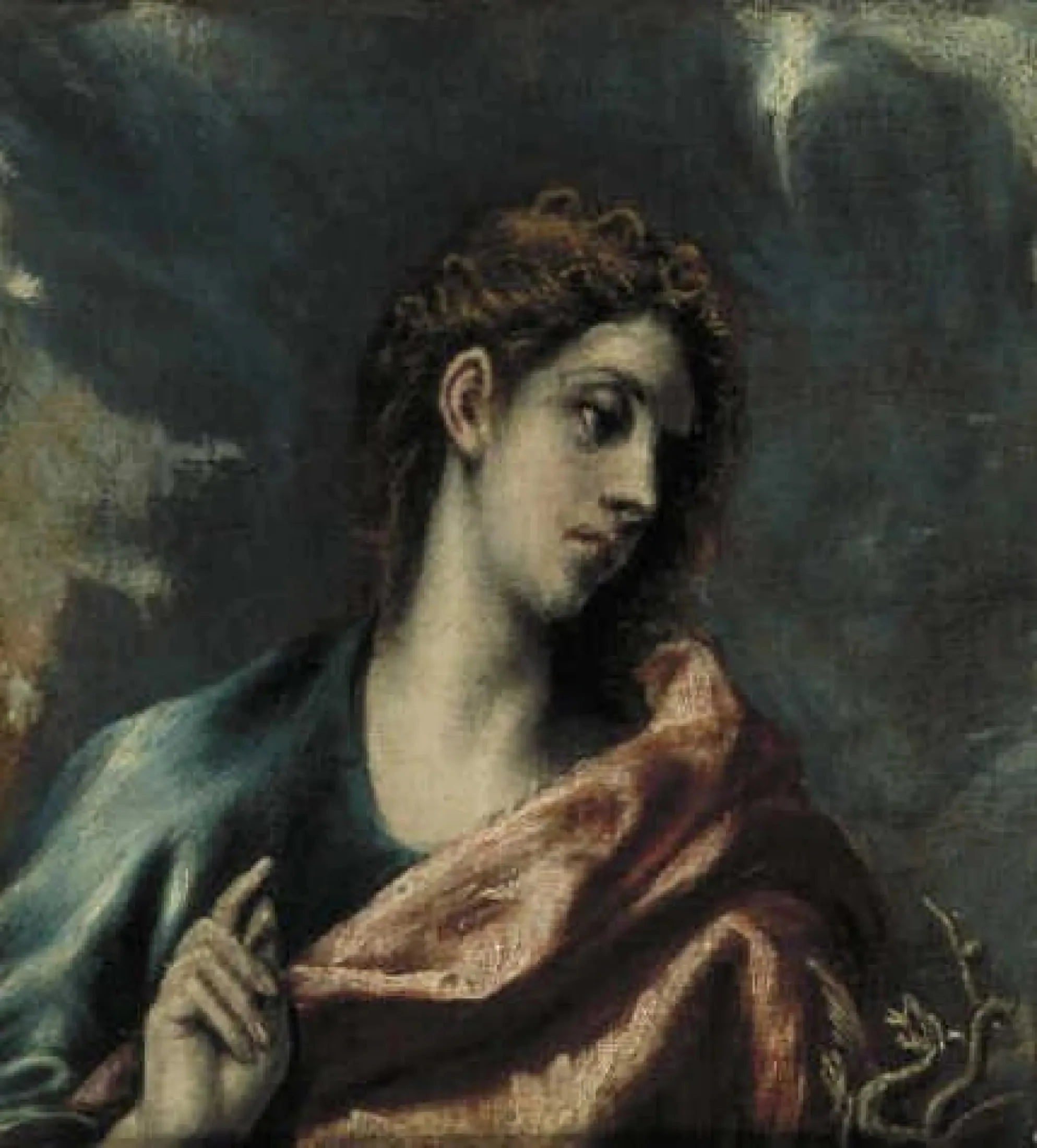 Jean l'Évangéliste - El Greco image 1 reproduction artisanale de tableau