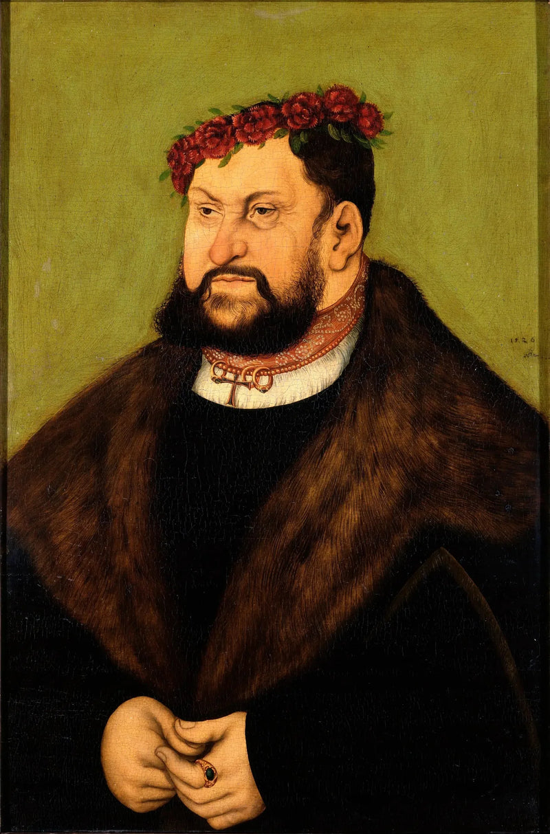Jean le Constant, elettore di Sassonia - Lucas Cranach il Vecchio