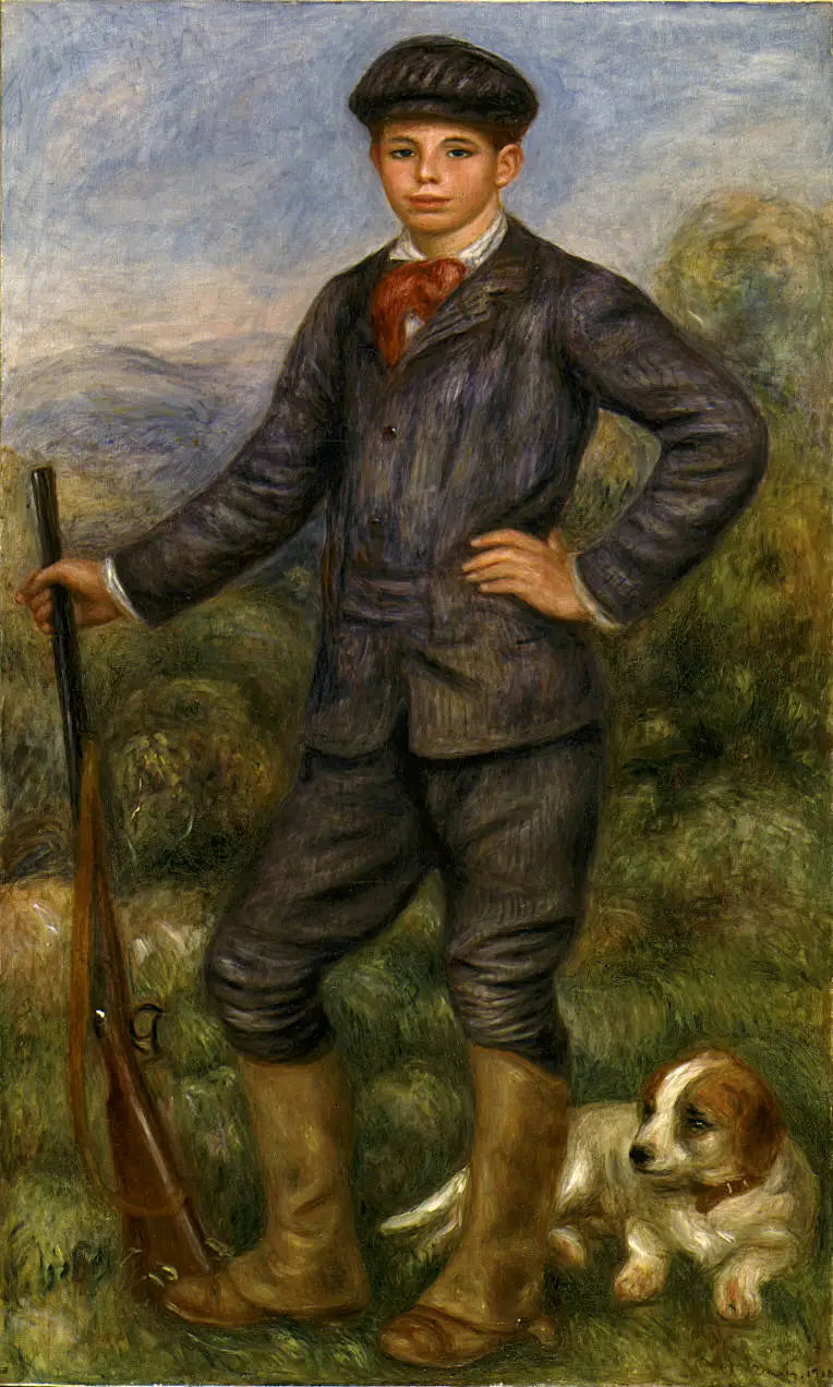 Jean Renoir cacciatore - Pierre-Auguste Renoir