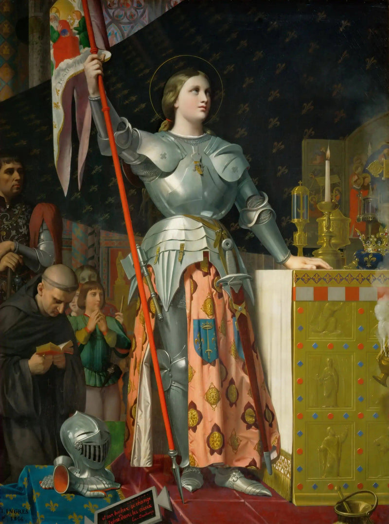 Giovanna d'Arco al sacro del re Carlo VII - Jean-Auguste-Dominique Ingres