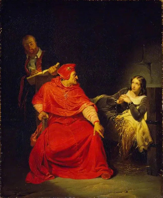 Jeanne d'Arc in prigione - Paul Delaroche