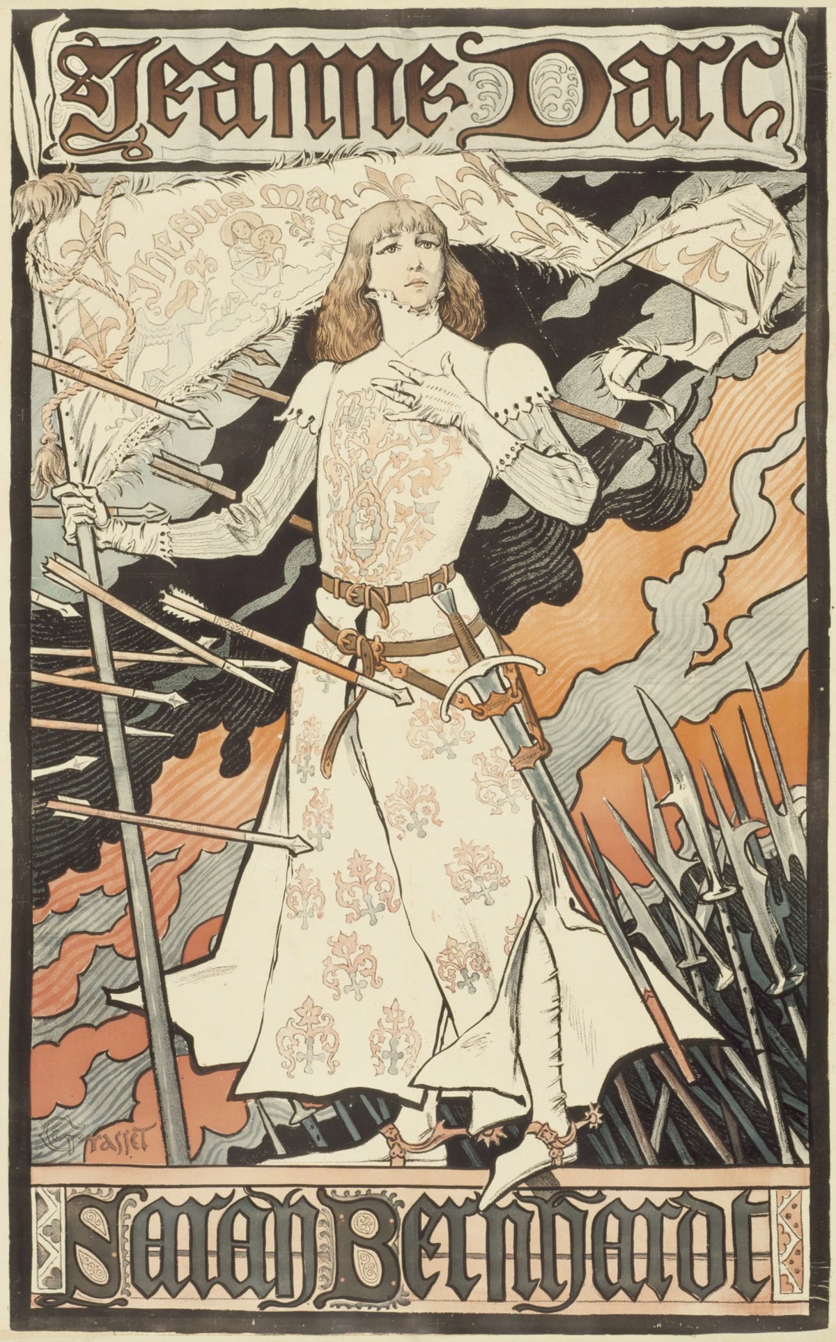 Jeanne d'Arc - Eugène Grasset