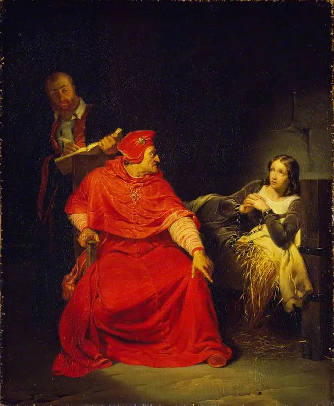 Jeanne d’Arc en prison - Paul Delaroche - Alpha Reproduction
