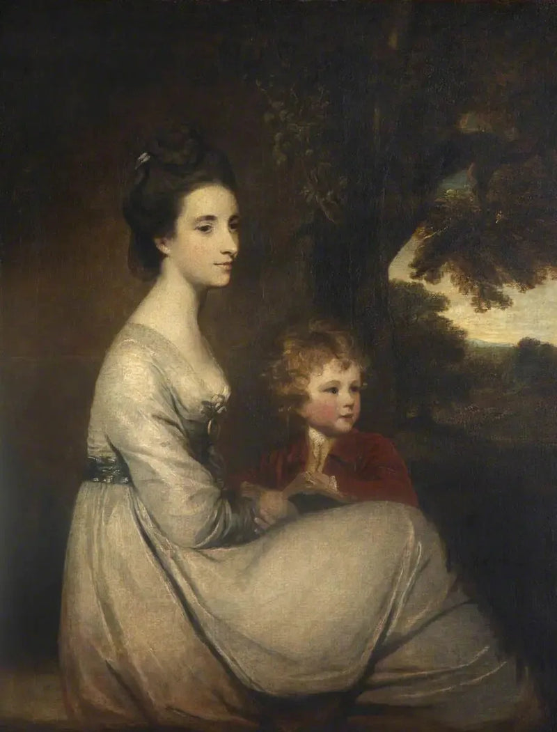 Jemima, marchesa Cornwallis e suo figlio (più tardi Lord Brome) - Joshua Reynolds