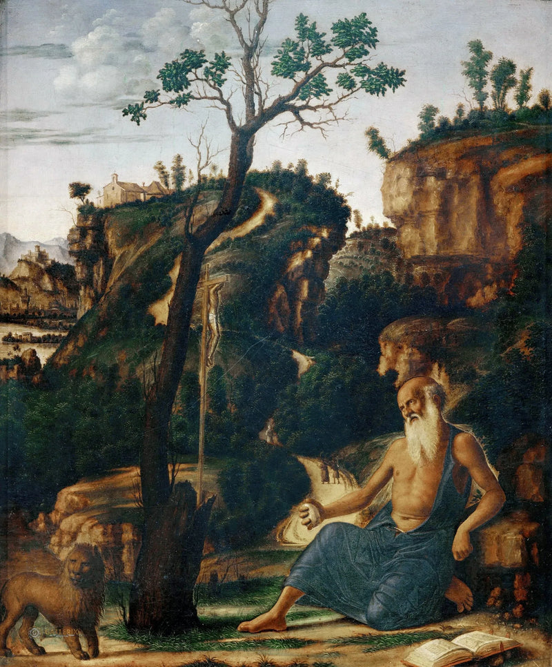 Jérôme nel deserto - Cima da Conegliano