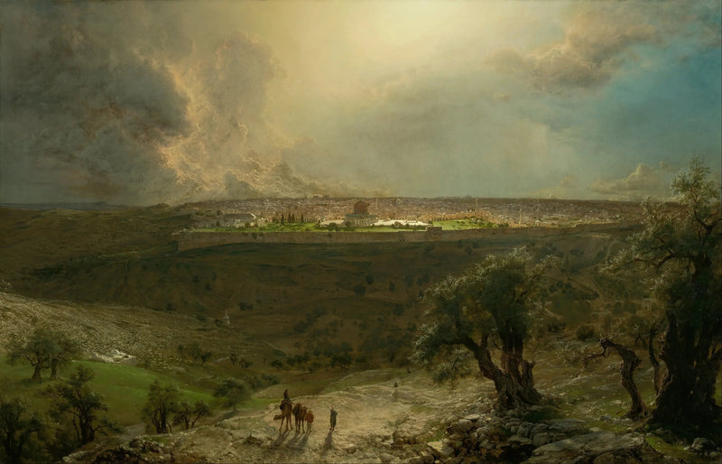 Gerusalemme del Monte degli Ulivi - Frederic Edwin Church
