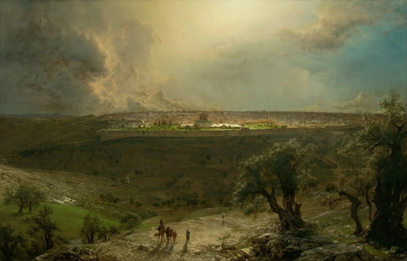 Gerusalemme del Monte degli Ulivi - Frederic Edwin Church