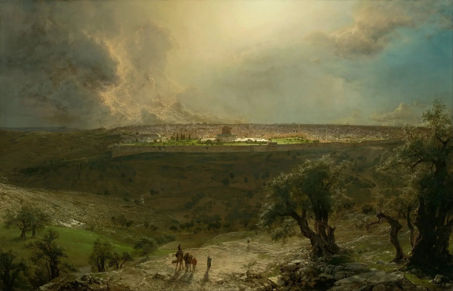 Gerusalemme del Monte degli Ulivi - Frederic Edwin Church