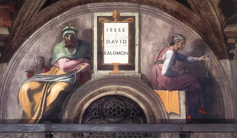 Jesse, Davide e Salomone - Michelangelo