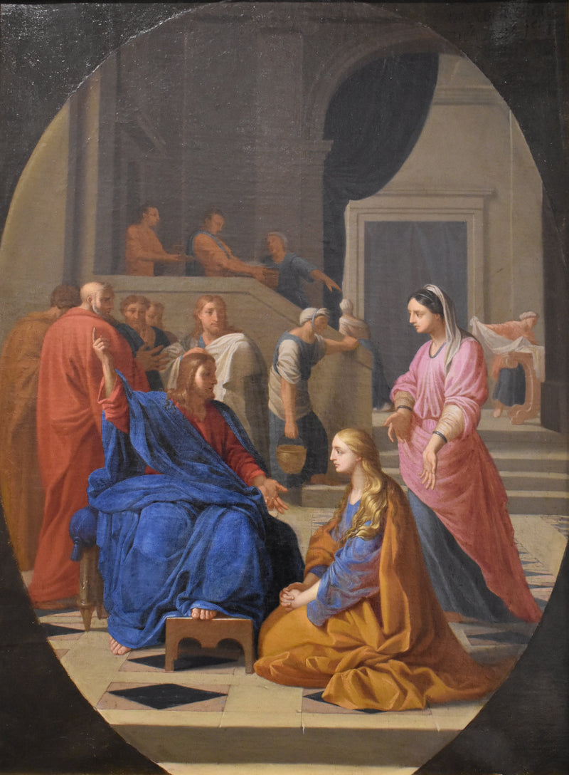 Gesù a casa di Marta e Maria - Eustache Le Sueur